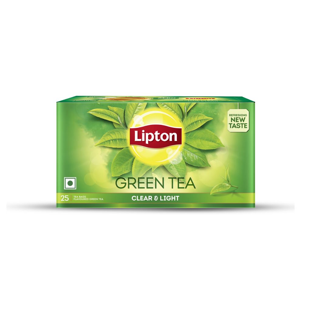 Lipton Clear & Light Green Tea Bags 25 pcs