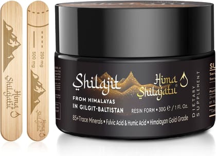 Hima Shilajit - 100% Pure Himalayan Shilajit Resin | Natural Energy Booster & Vitality Enhancer | Ayurvedic Health Supplement for Stamina, Immunity, and Wellness
