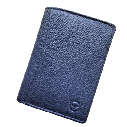 GIGABULL Men Casual Blue Genuine Leather RFID Wallet GIGABULL Men Casual Blue Genuine Leather RFID Wallet