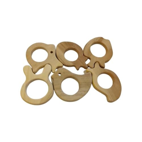 Neemtoys Neem Wooden Teethes of Set 6 Toys