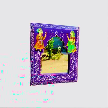 WOODEN WALL HANGING MIRROR