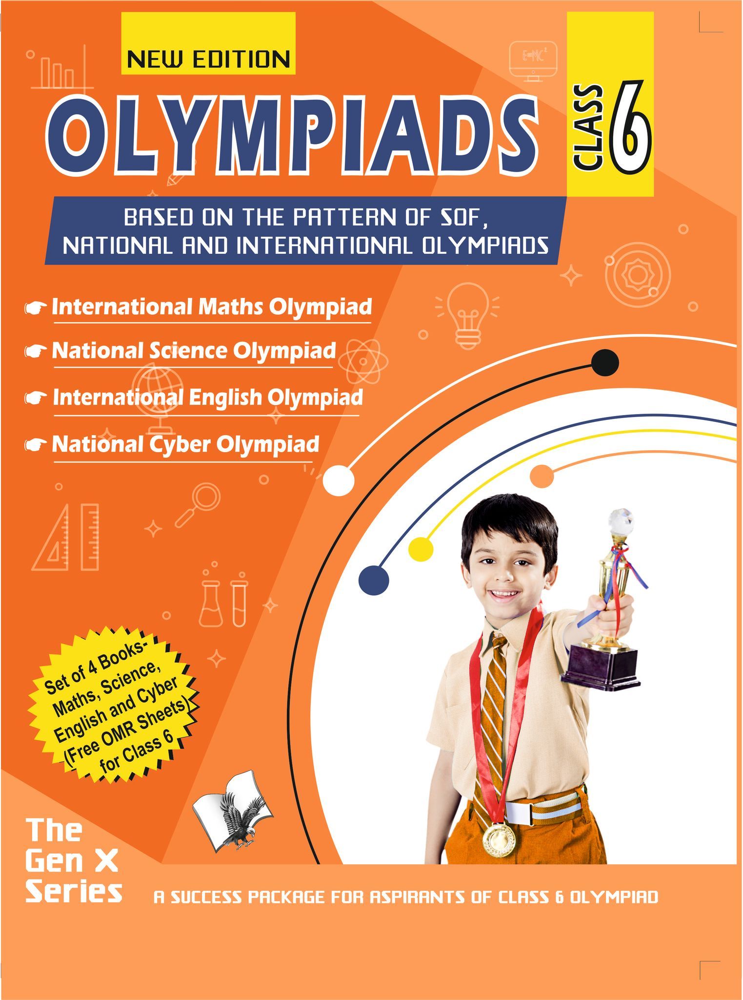 Olympiad Value Pack Class 6 (4 Book Set)