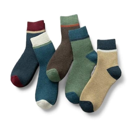 Sockscarving Pack of 5 Calf Length Socks, Drizy Edition, Made With Durable & Breathable Cotton, Free Size, Suitable for all Season, Soft & Breathable, Daily Use Sockscarving Pack of 5 Calf Length Socks, Drizy Edition, Made With Durable & Breathable Cotton, Free Size, Suitable for all Season, Soft & Breathable, Daily Use