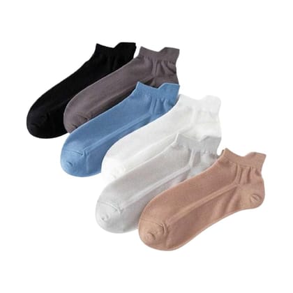 SOCKSCARVING Net Shot Edition Pack of 6 Multicolour Cotton Socks, Low Cut Socks, Suitable for all Occasion, Full Length, Odour Free &, 3X Softer than Regular Socks, For Men-Boys SOCKSCARVING Net Shot Edition Pack of 6 Multicolour Cotton Socks, Low Cut Socks, Suitable for all Occasion, Full Length, Odour Free &, 3X Softer than Regular Socks, For Men-Boys
