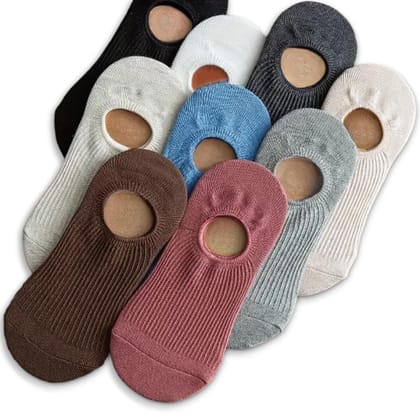 SOCKSCARVING Multicolour Cotton Socks for Unisex - Pack of 9, Knitted, Low Cut Ankle - Elasto Edition, Age 20-45 Years, Unisex-Men-Women SOCKSCARVING Multicolour Cotton Socks for Unisex - Pack of 9, Knitted, Low Cut Ankle - Elasto Edition, Age 20-45 Years, Unisex-Men-Women