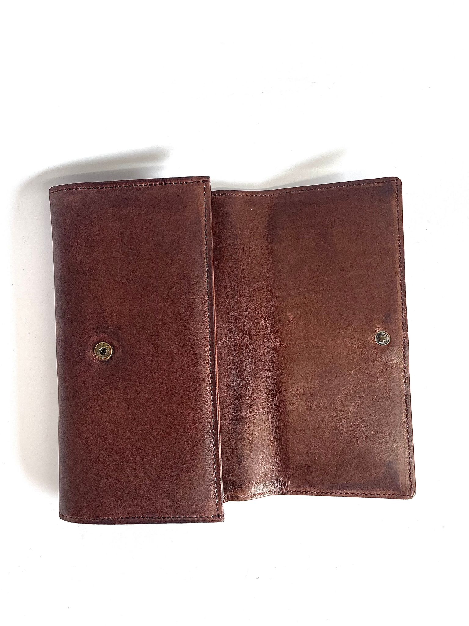 Women's Hand Made Brown Clutch