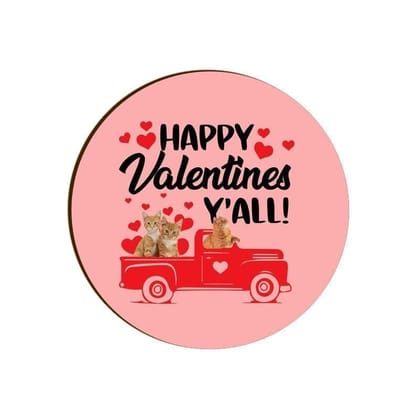 Valentine's Day Special Round Coaster