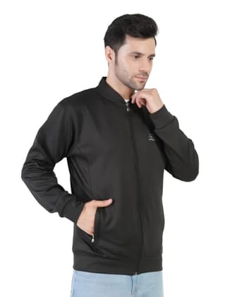 Men's Black Bomber Jacket - Stylish and Warm for Winter Men's Black Bomber Jacket - Stylish and Warm for Winter