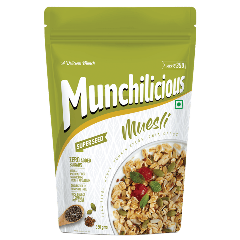 Munchilicious Muesli Super Seed - 350gm