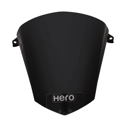 Hero Genuine Front Visor Subassembly for Glamour | Engine Protection | Durable Design | OEM Fit | Modern Styling | Easy Installation - 6410AAANH20S