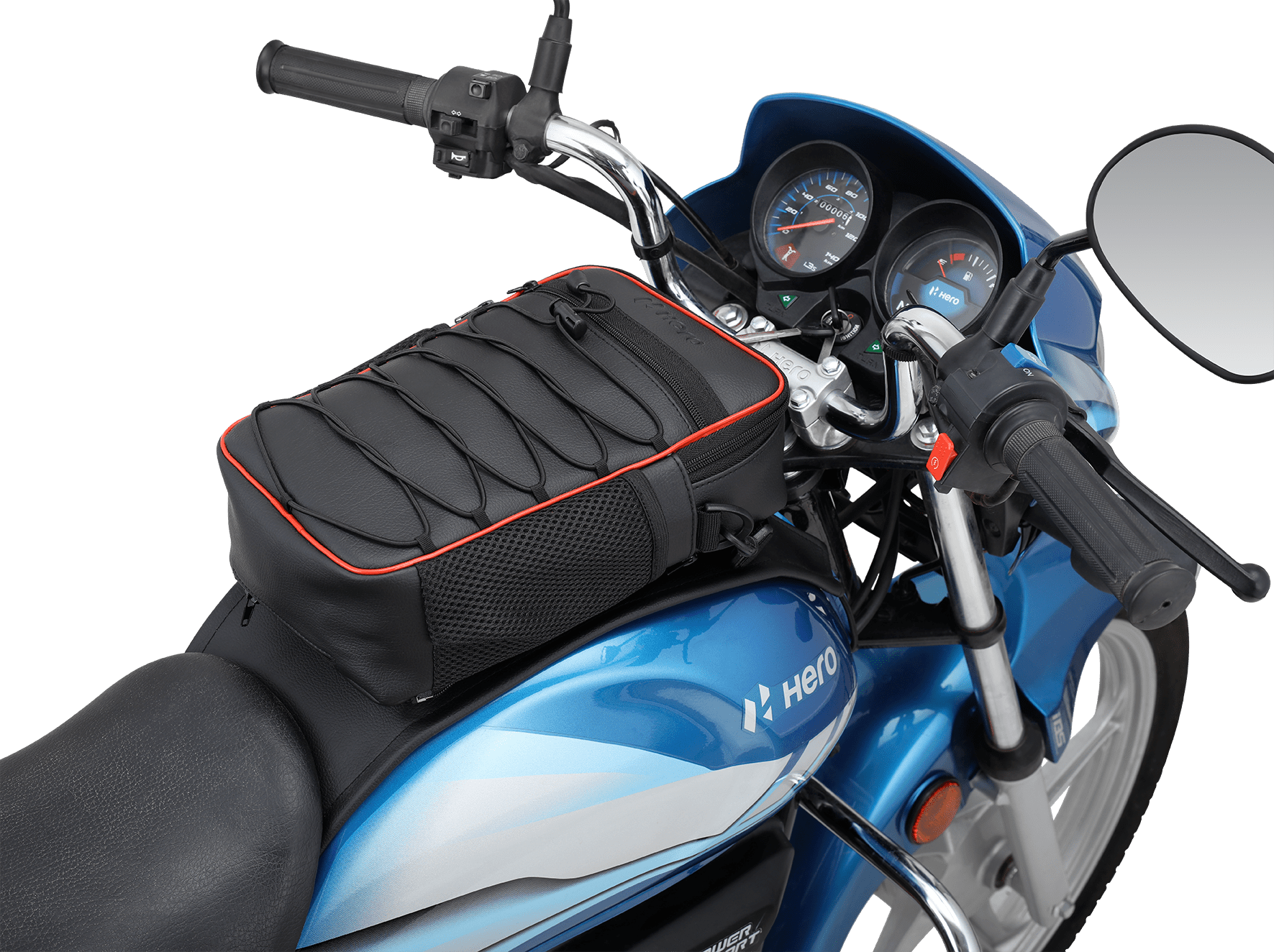 Tank Bag Convertible with High Tensile Strength and Ample Storage for HF Deluxe