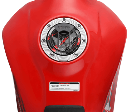 Hero Genuine Xpulse 200 Fuel Tank Sticker – Rugged Design & Durable Material - 99670ABWB00020S