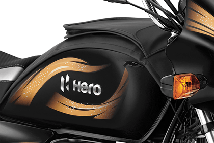 Hero Genuine Tank Cover with Custom Fit and Convenient Storage for Splendor Plus | Perfect Fit | Durable Material | Easy Storage | High Tensile Strength | Easy Fuel Access | 99810AAE300S