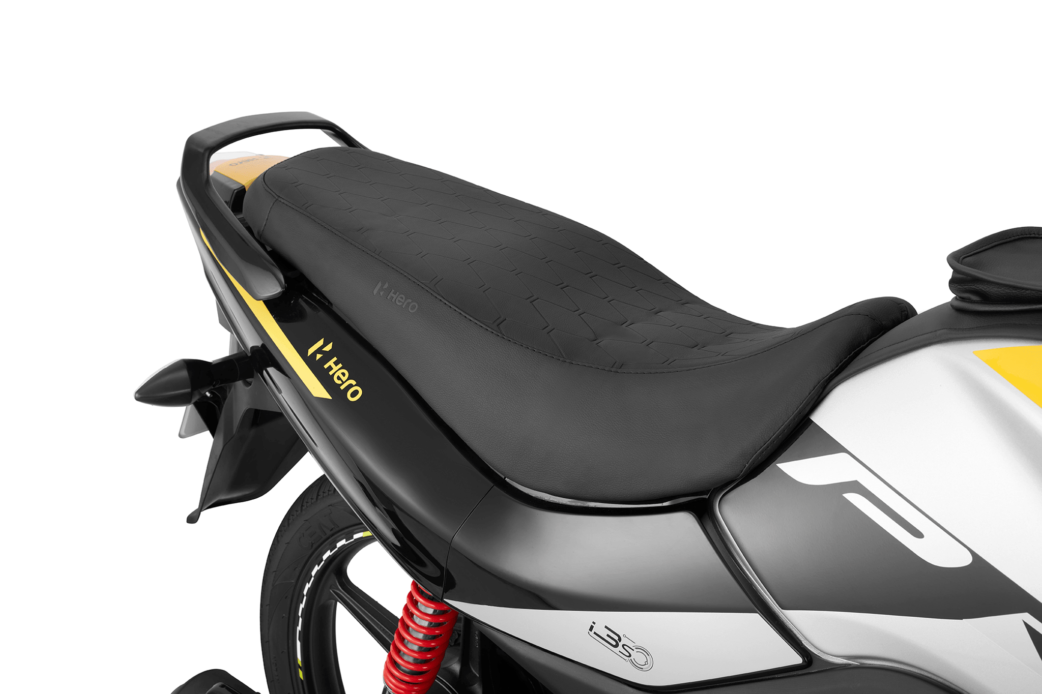 Seat Cover in Mono Black with Water-Repellent PU/PVC and High-Density Foam for Passion Pro & Xtec