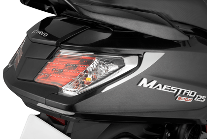 Hero Genuine Tail Lamp Garnish Kit for Maestro Edge | Stylish Chrome Finish | Scratch Protection | OEM Fit | Durable Construction | Easy Installation - K99991ABGC2010S