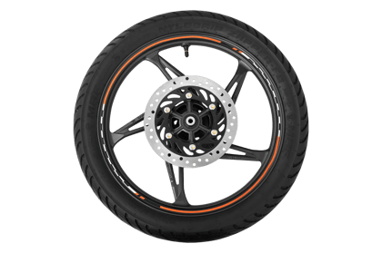 Rim Tape In Orange(2) for customized & personalized style, Easy Application