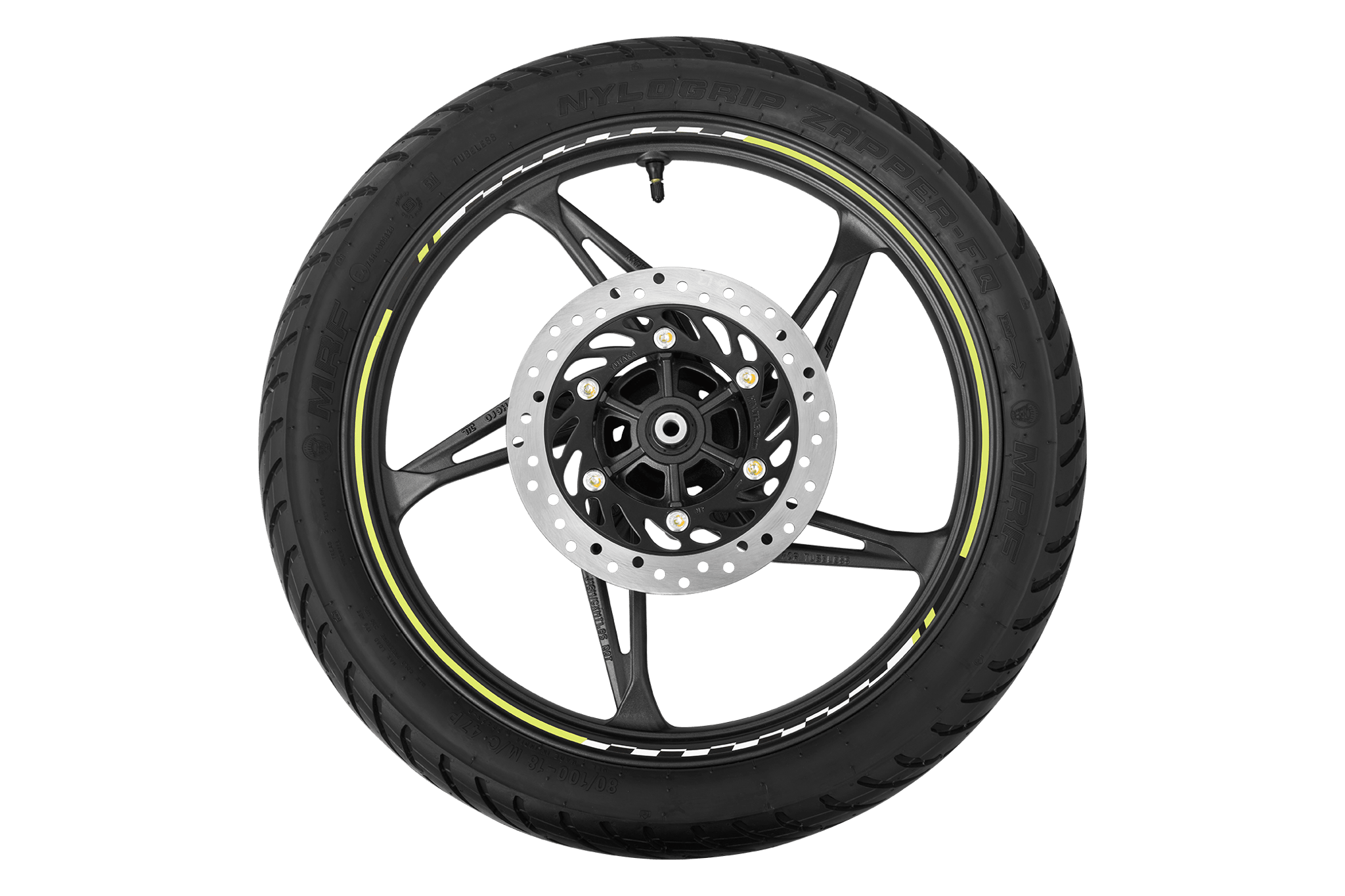 Rim Tape In Green for customized & personalized style, Easy Application