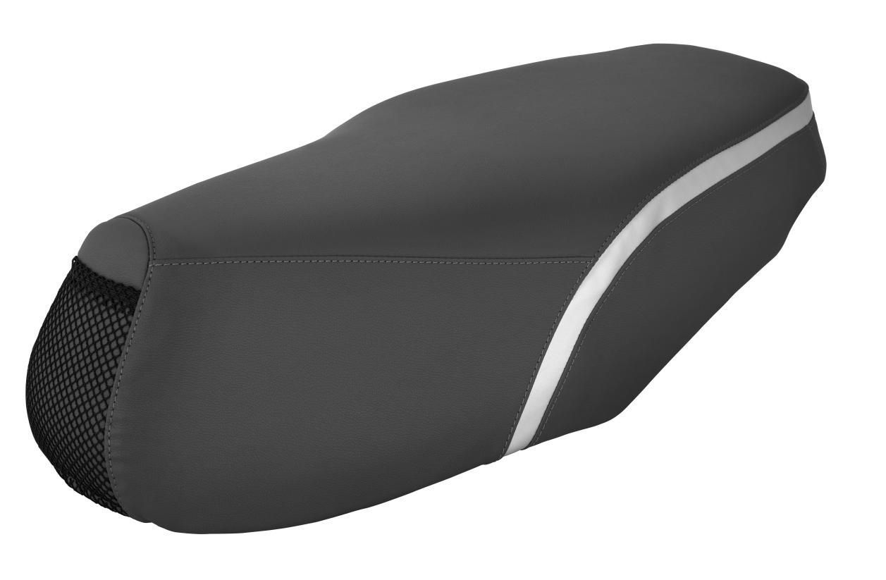 Seat Cover in Sideline Black with Automotive-Grade Material and Easy Maintenance for Destini 125