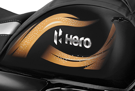 Hero Genuine Emblem Kit for Splendor Plus with Exclusive Design and Easy Application | Enhances Aesthetics | Durable Construction | OEM Fit | Easy Installation | Rider Pride - K86868AAEMA000S