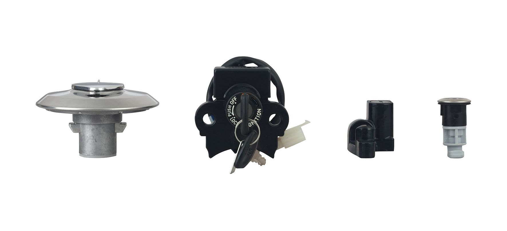 Hero Genuine Ignition Switch Lock Set for HF Deluxe & Select Hero Models | Secure Ignition Control | Durable Construction | OEM Fit | Reliable Lock Mechanism | Easy Installation - 35010AAHH60S