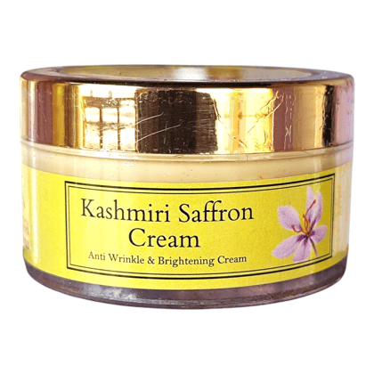 Kashmiri Saffron Cream Reduce Wrinkle Brightening Cream - Saffron Anti Wrinkle Brightening Cream