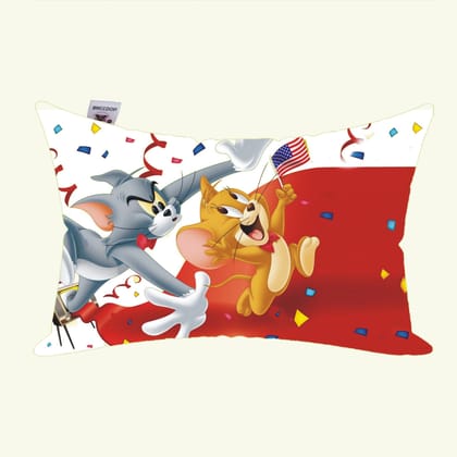 RACCOON With Cover, Kids Microfibre Toons & Characters Sleeping Pillow