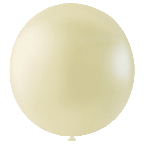 Wanna Party 36" Ivory Bladder Balloons