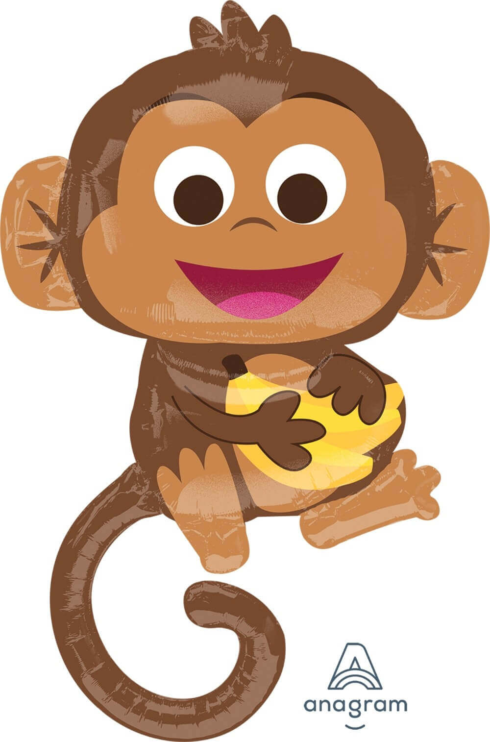 Wanna Party HaPPy Monkey Balloons 36" P35