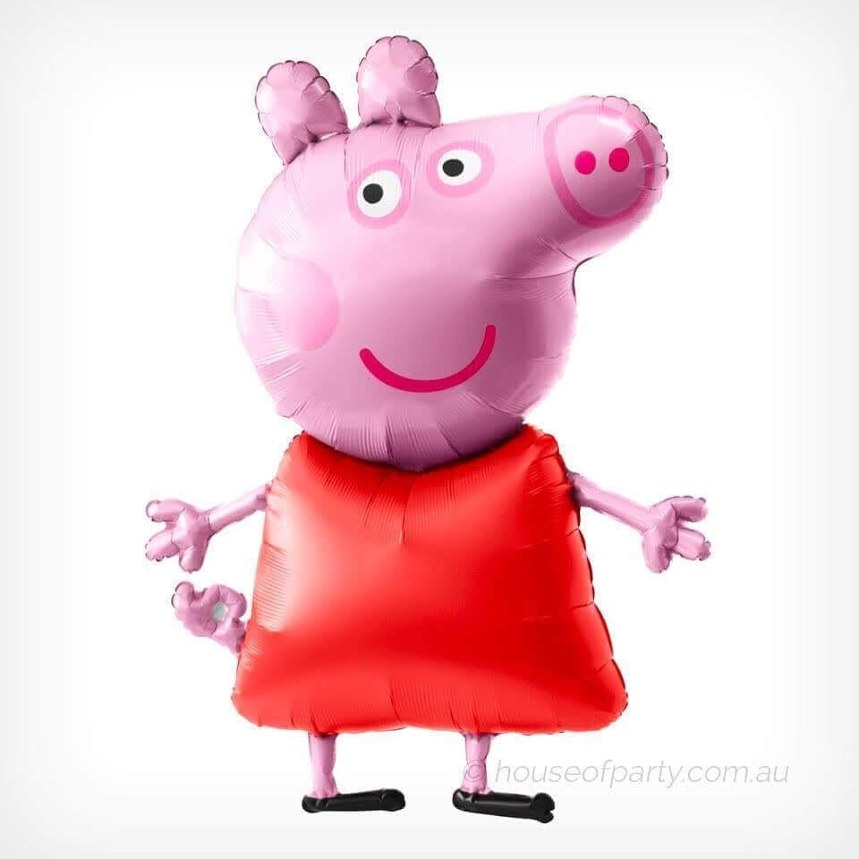 Wanna Party PePPa Pig Foil Theme Balloons 18"