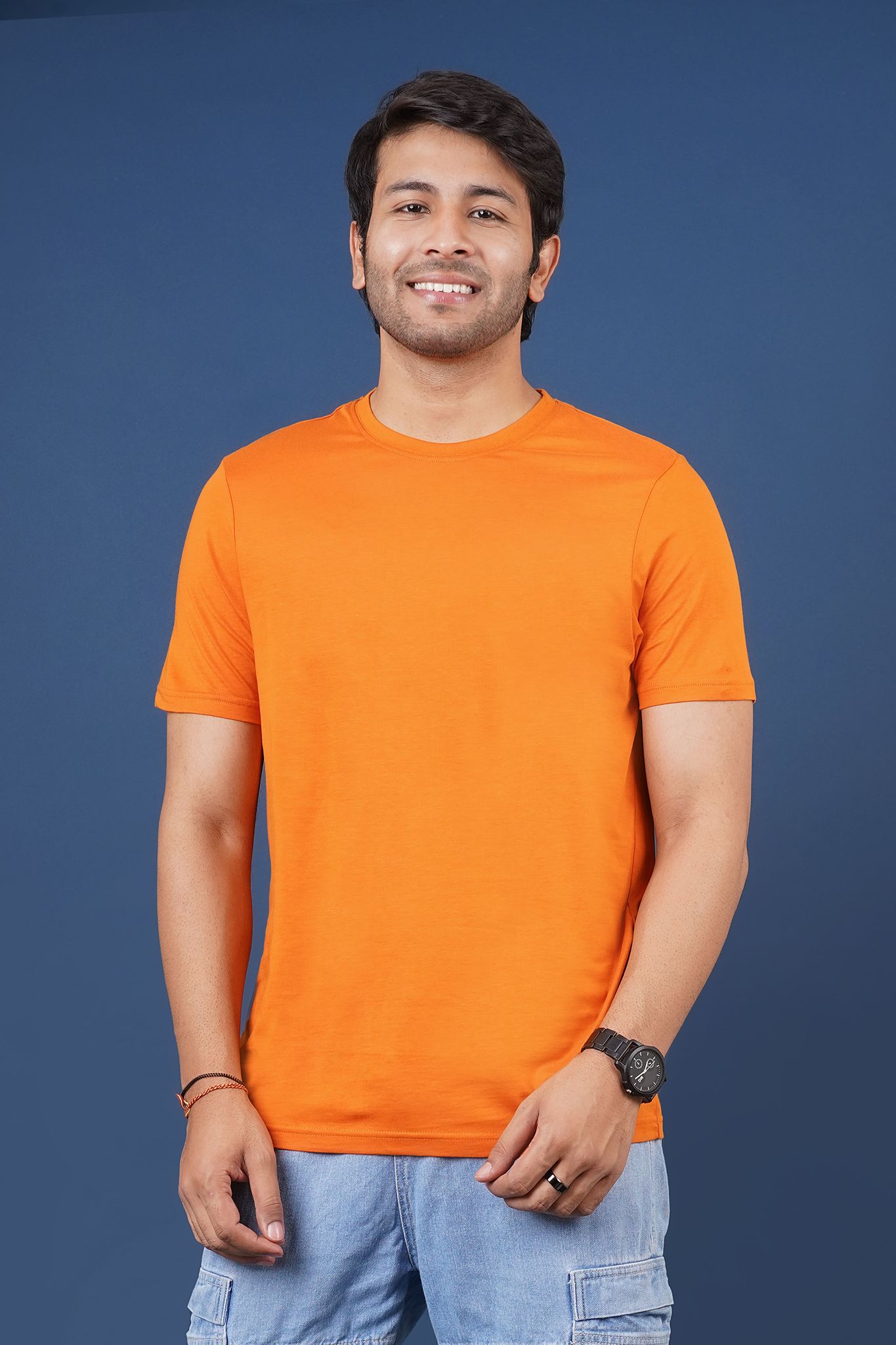 Men's Marmalade Pima Cotton Crew Neck