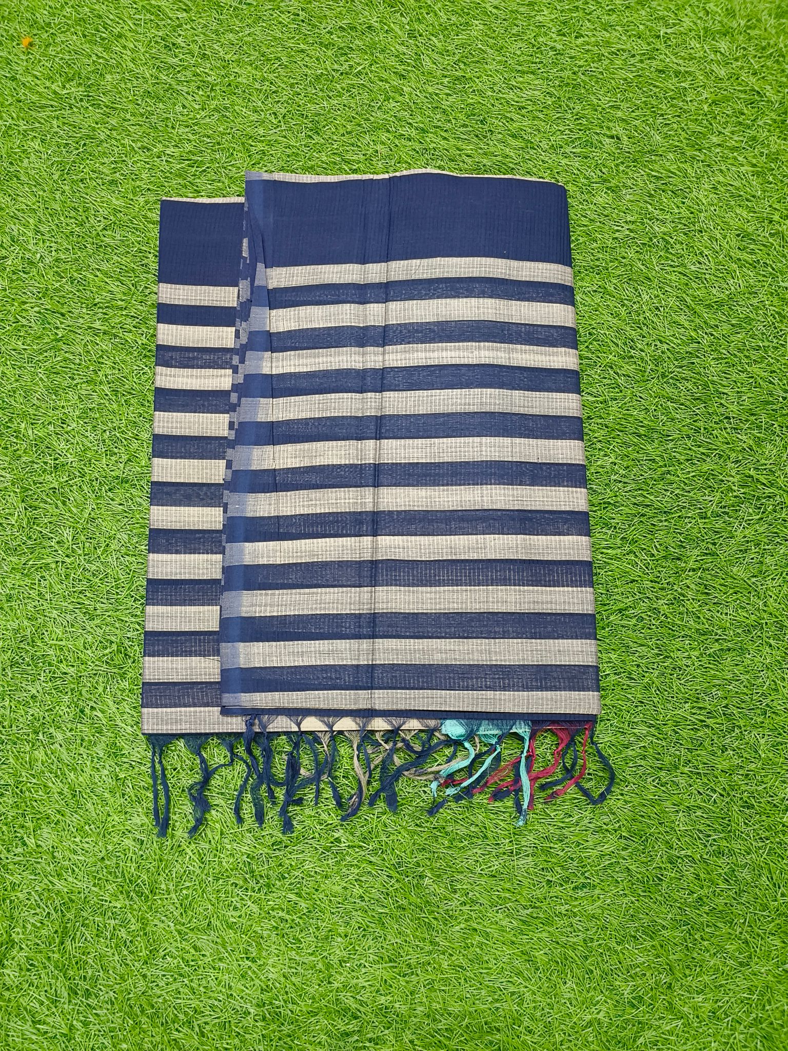 MORI HANDLOOMS COTTON STRIPES SAREES