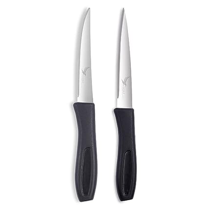 SNOKE® Stainless Steel Kitchen Knife For Home Use - Kitchen Knife Set , 2 Pieces , Silver ,