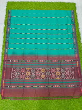 KJ PURAM HANDLOOMS COTTON TIE AND DIE SAREE