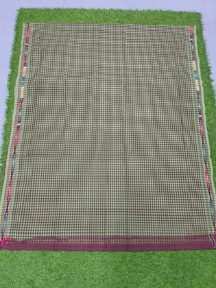 KJ PURAM HANDLOOMS COTTON TIE AND DIE SAREE