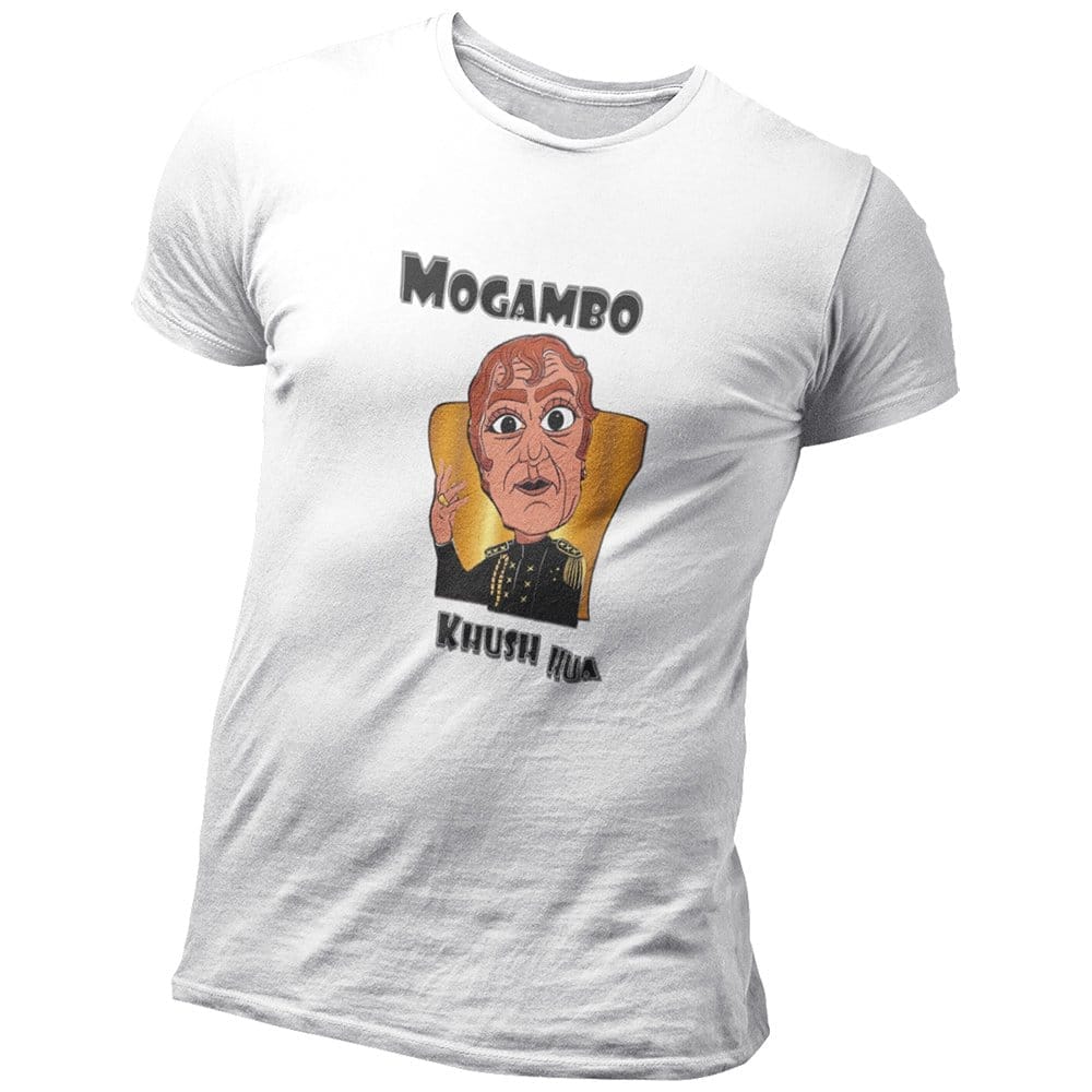 EqualLife Pure Cotton Bio-Washed Chest Printed T-Shirt - Funny Tees - Mogambo Khush Hua Design 9 - by ZingerTees-Men-EL9120627-M