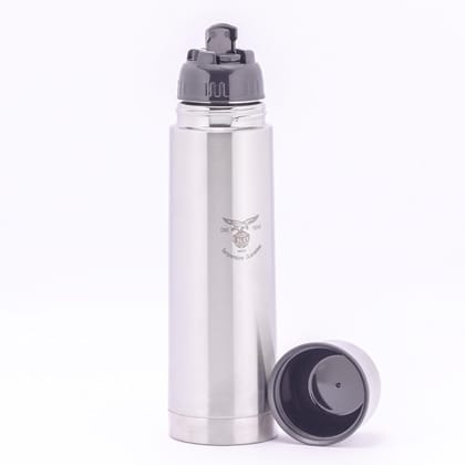 Eagle Eco 500ml Stainless Steel Vacuum Insulated Thermos Flask with One-Year Temperature Guarantee Eagle Eco 500ml Stainless Steel Vacuum Insulated Thermos Flask with One-Year Temperature Guarantee