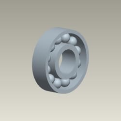 BEARING BALL RADIAL 6302(UU) - Karizma - 961506302010S