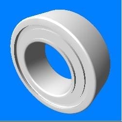 BEARING BALL RADIAL 6303(U) - Impulse - 961406303010S