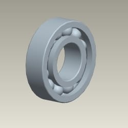 Radial Ball Bearing 6204 - Karizma - 961006204000S