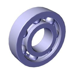 Radial Ball Bearing 6203 - Pleasure - 91004AAL00099S