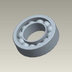 Hero Genuine Roller Bearing 30x58x17 for Hero Xpulse 200 | Xtreme 160 | Xtreme 200 | Xpulse 200T | Achiever | Hunk | Xtreme | Impulse| Smooth Rotation | Reduced Friction | Durable Steel Construction | OEM Precision Fit | Long Service Life- 91001KTN900S