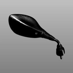 Side Rear View Mirror - Right - Black - Pleasure+ - 88110AAL510S