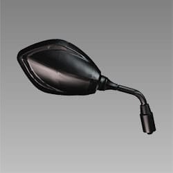 Hero Genuine Side Rear View Mirror Right Black for Passion Pro | Clear Visibility | Durable Construction | OEM Fit | Vibration Resistant | Easy Installation - 88110AAC201RS