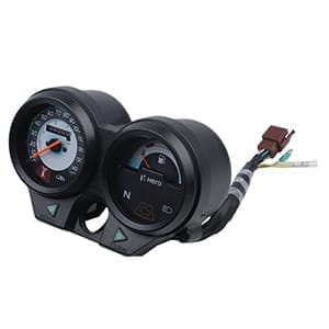 Hero Genuine Speedometer Assembly for Splendor Plus | High-Brightness Display | Clear Indicators | OEM Fit | Night-Time Dimming | Reliable Performance - 37100AAE31099S
