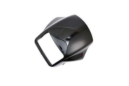 Hero Genuine Black Front Visor/Cowl (Without Stripes) – Sleek Protection for Splendor Plus & Splendor Pro - 83401KCC900SS