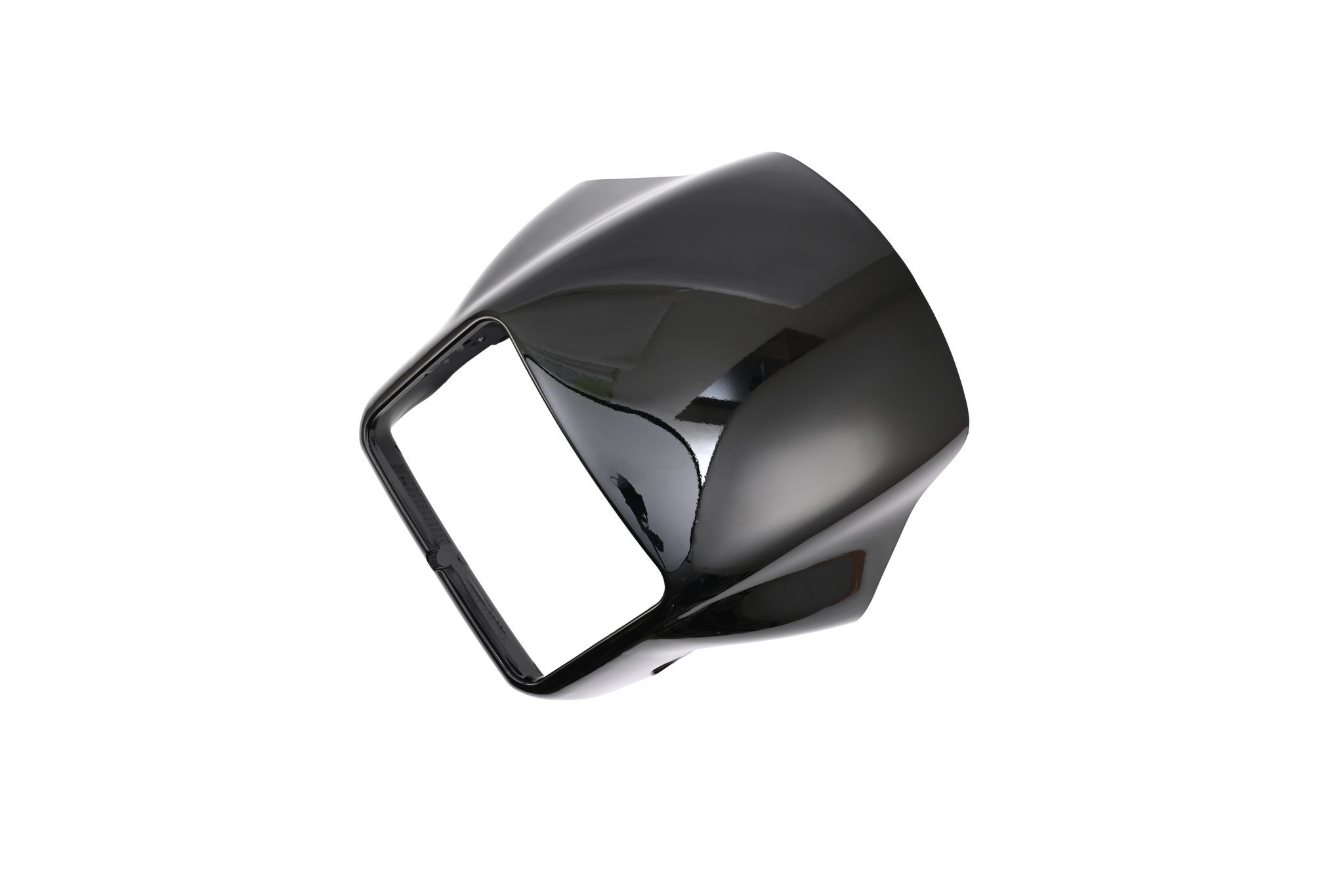 Hero Genuine Black Front Visor/Cowl (Without Stripes) – Sleek Protection for Splendor Plus & Splendor Pro - 83401KCC900SS