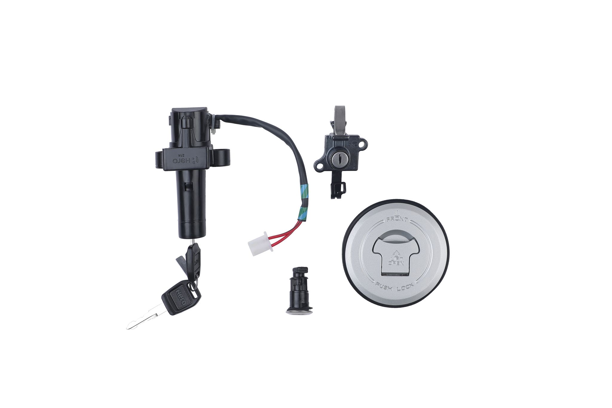 Hero Genuine Ignition Switch Lock Set – Trusted Security & Smooth Start for Glamour - 35010AANH20S