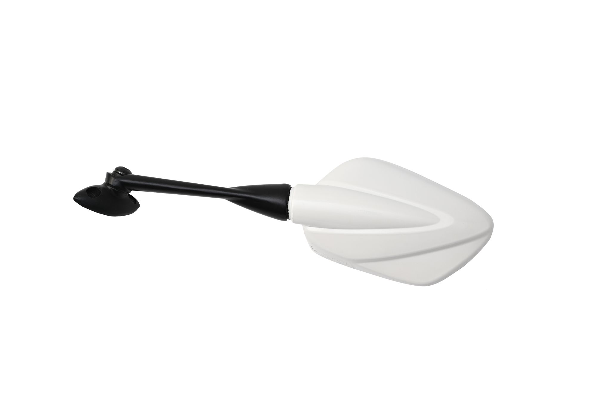Hero Genuine Left Side Rear View Mirror (White) – Clear Rear Visibility for Karizma - 88120AARH81ZBS