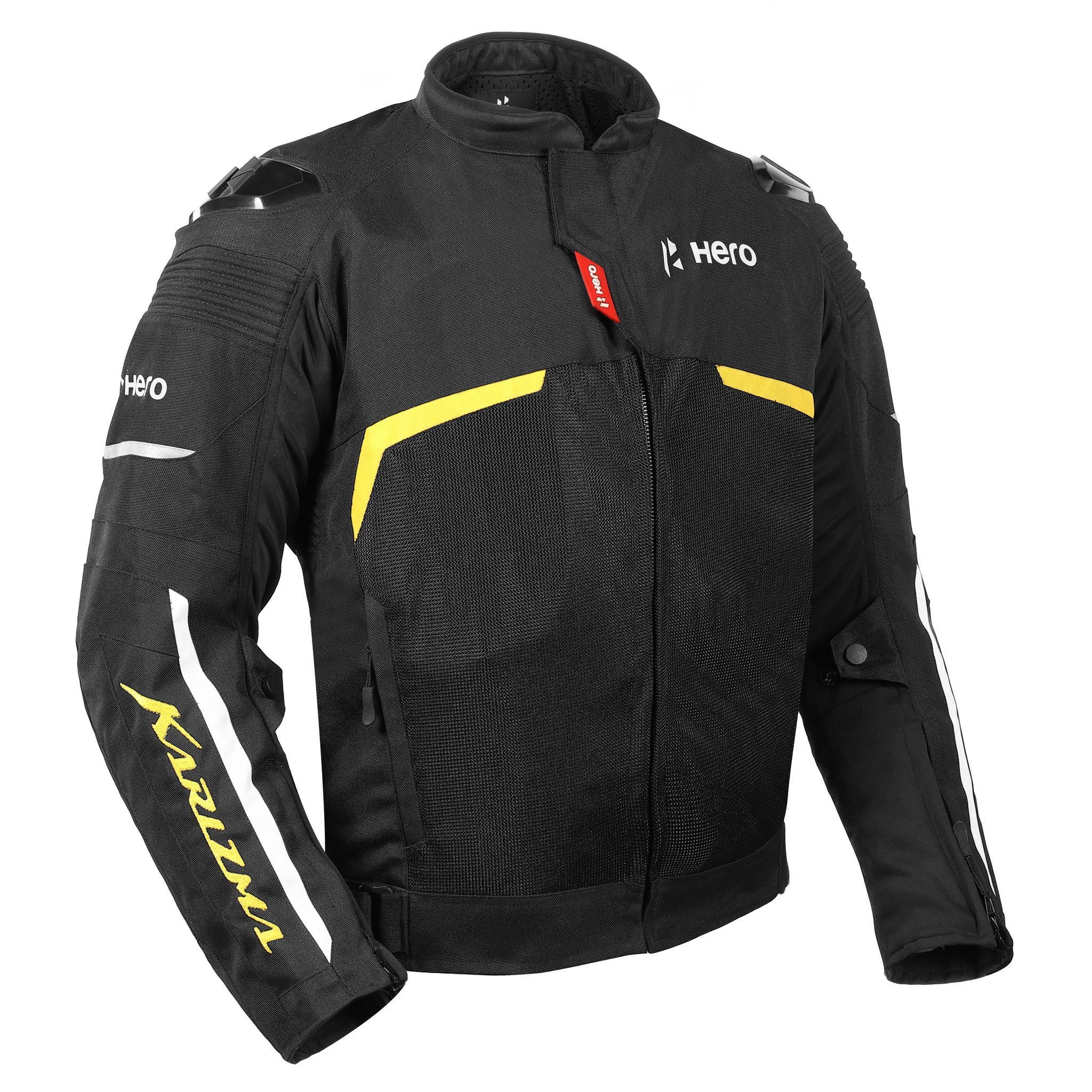 Hero Genuine Sport Riding Jacket for Long-Distance & Touring Riders | Enhanced Rider Protection | Durable Construction | Comfortable Fit | Weather-Ready Design | Reliable Performance