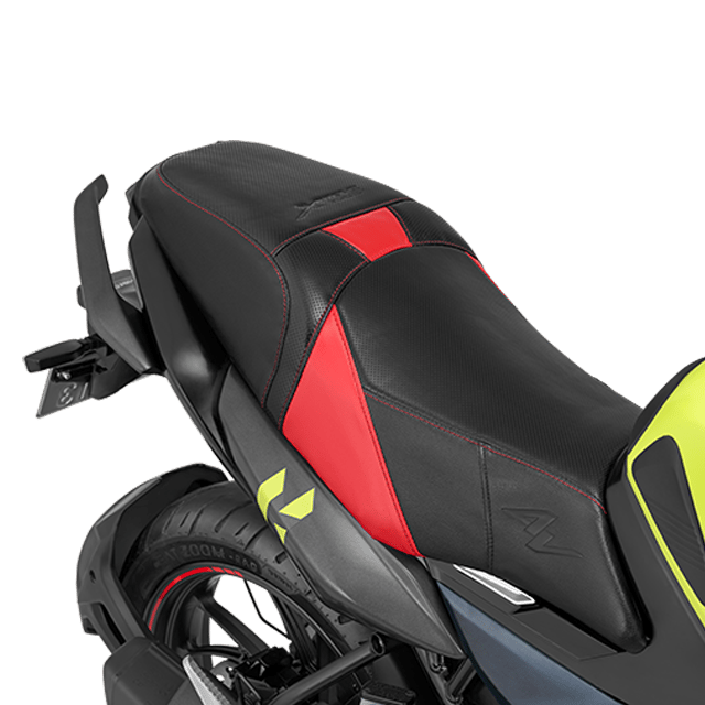 Seat Cover split type in Blazing Sports Red for Xtreme 160